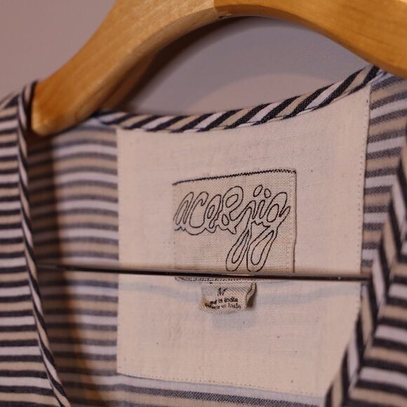 Ace & Jig Rosemary Striped Dress Sz M - Picture 4 of 5